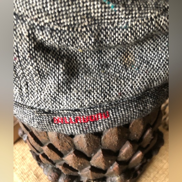 EUC Billabong Sporty Black & White Tweed Newsboy Cap - Picture 2 of 4